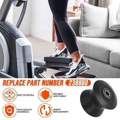 2X Elliptical Wheel Roller 238880 for Nordictrack Proform Healthrider