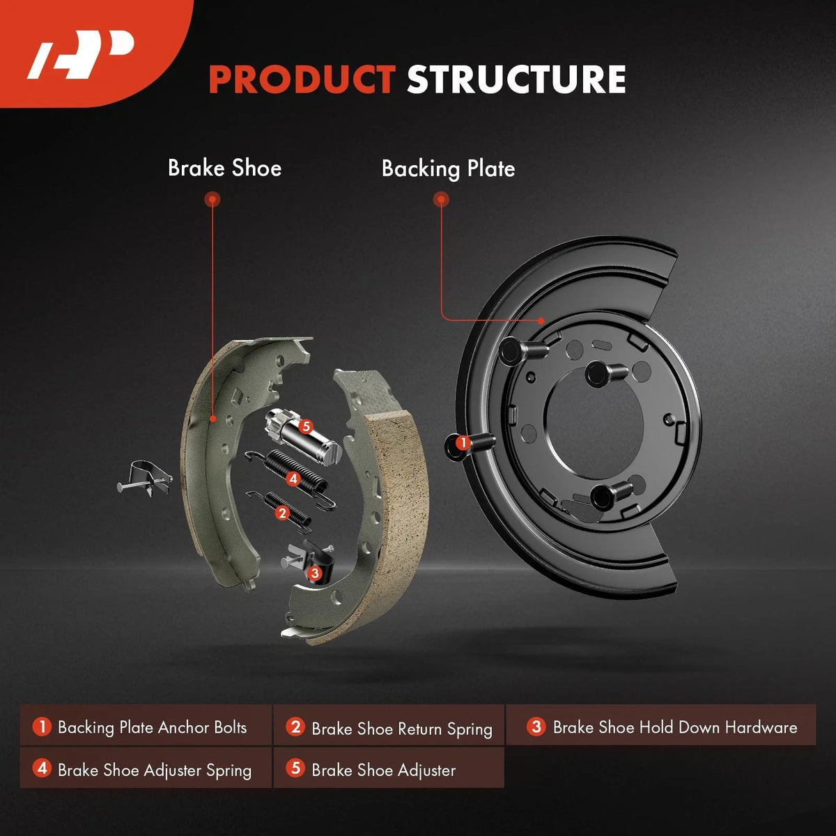 Rear Left Brake Dust Shield for Jeep Grand Cherokee, Dodge Durango