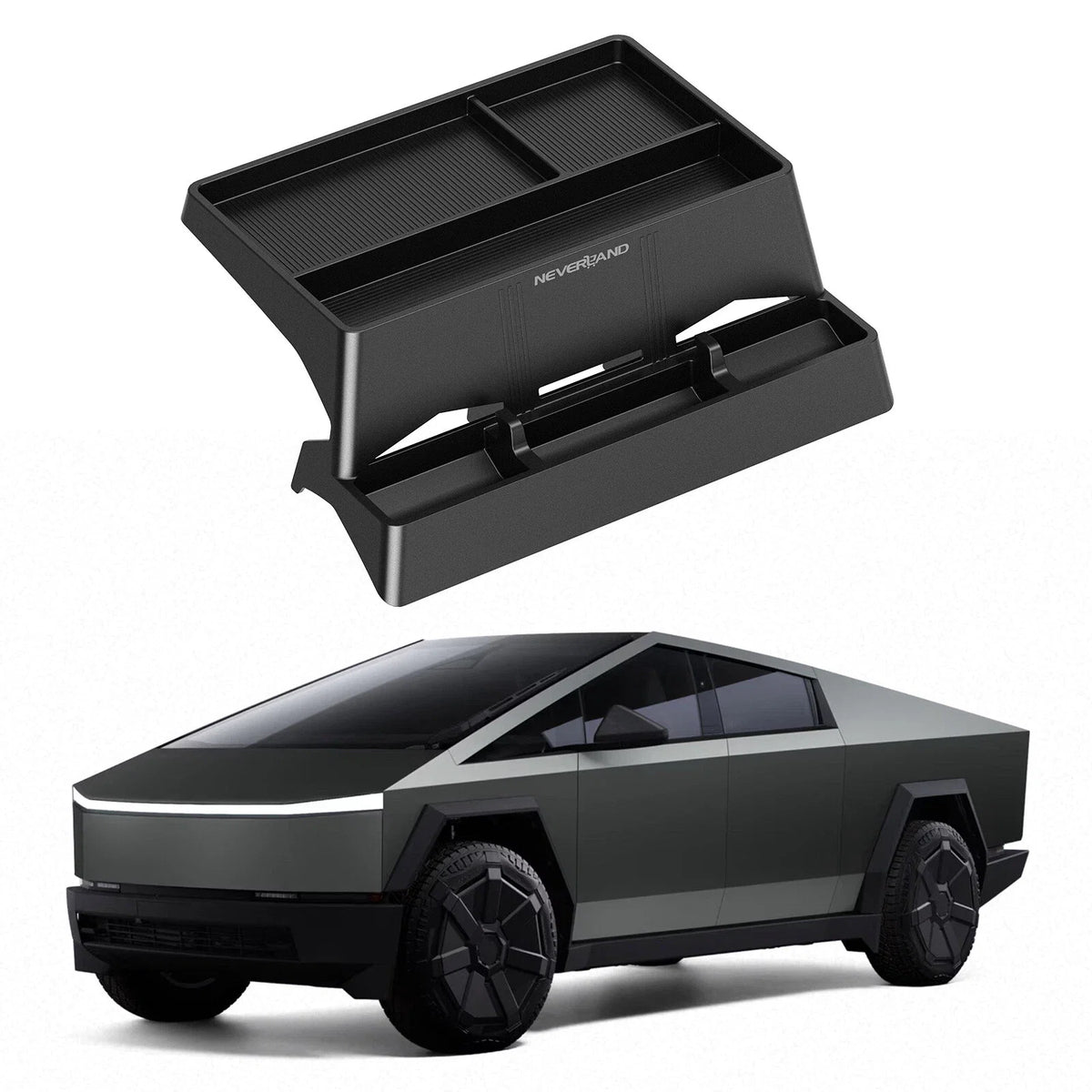 Center Console Organizer for Tesla Cybertruck (2024–2025)