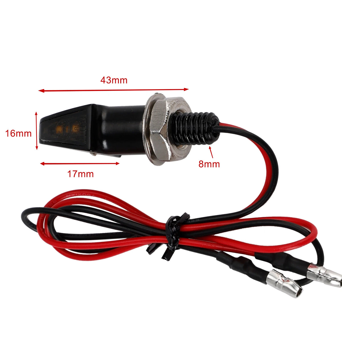 12V LED Turn Signal Indicator Light for Yamaha (TS-248-BLK)