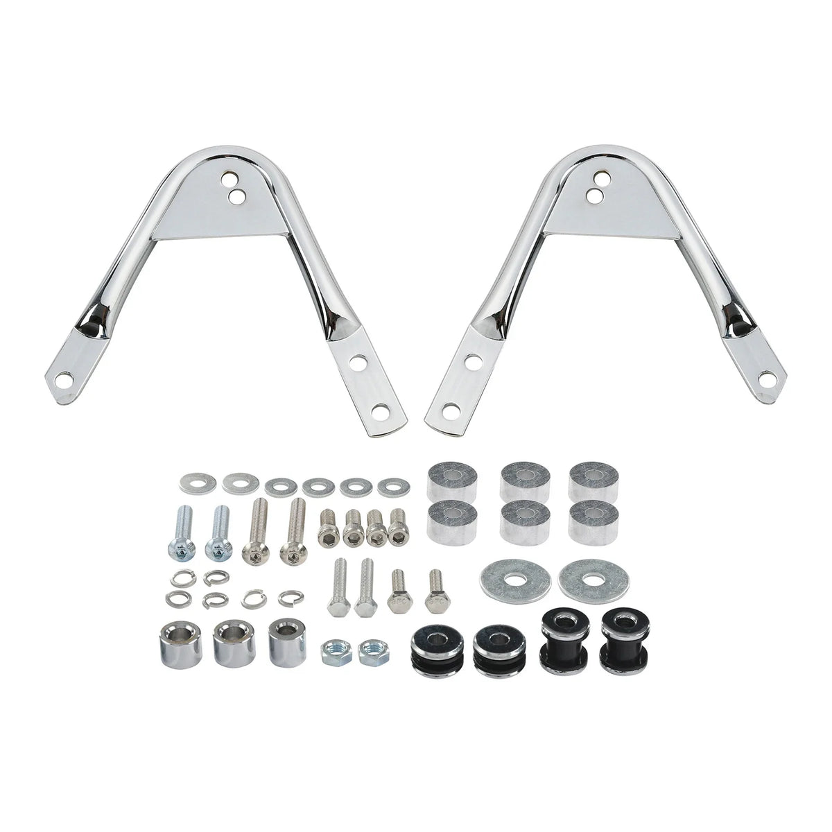 2X Luggage Rack Rear Docking Hardware Kit for Harley Electra Glide (1997–2008)