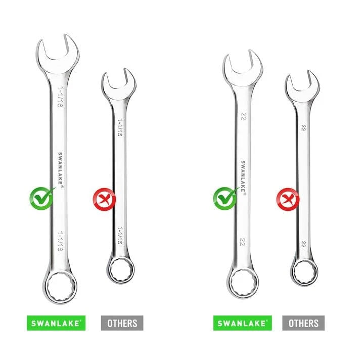15-Piece SAE Wrench Set for Automotive Repair (No Specific Part Numbers)