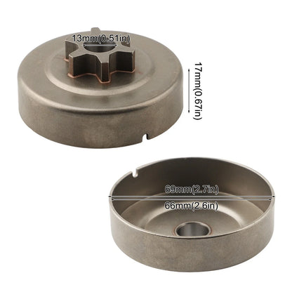 6 Tooth Spur Sprocket Clutch Drum Kit for