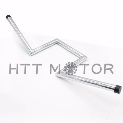 8" Rise 4" Pullback Ape-Hanger Z-Bars for Harley XL Sportster Dyna