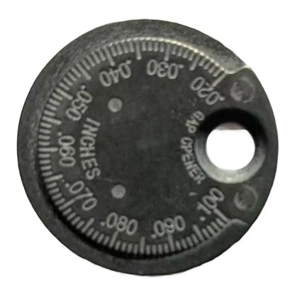 Metal Spark Gap Measuring Tool Coin Type Gauge for Universal Use (0.5–2.5 mm)