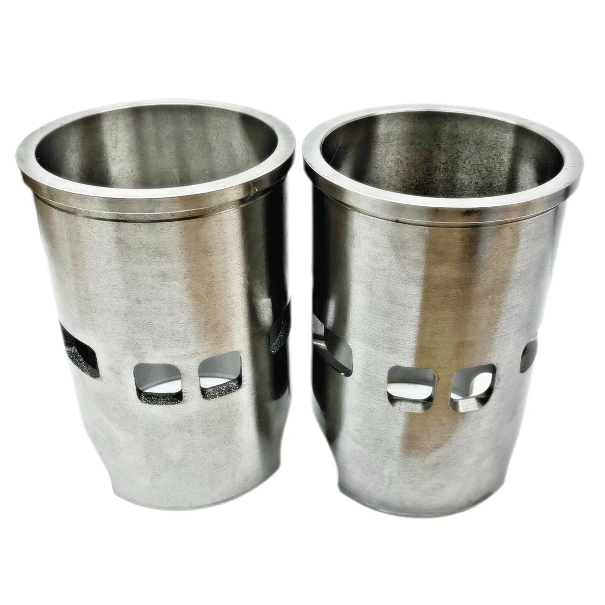 Set of 2 Cast Iron Cylinder Sleeves for Sea-Doo GTX LRV XP RX (2000–2007) 6 Port
