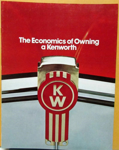 Set of 4 Kenworth Truck Sales Folder (1973)
