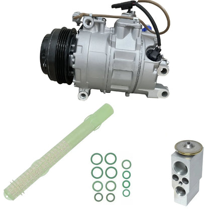 AC Compressor Kit Replacement for BMW 750i 4.4L (2009–2011) W O Rear