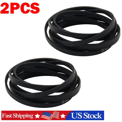2Pack WE12M29 Dryer Belt for GE General Electric (WE03X29897, 134503900)