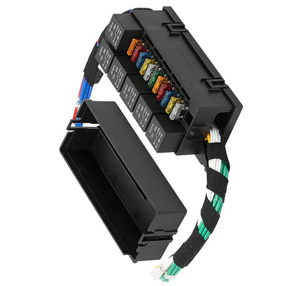 11-Way Fuse Box w/ Pre-Wires for Car, Truck, Boat (Universal)