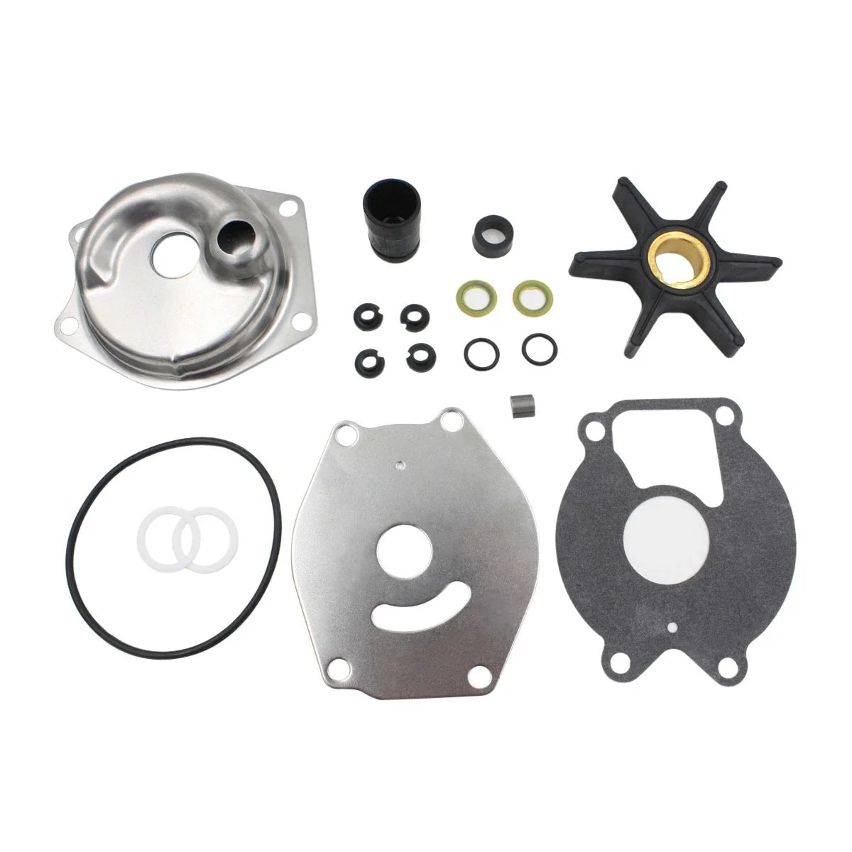 Water Pump Impeller Kit for Mercury/Mariner 8HP 9.9-15HP 18-25HP (46-99157T2)