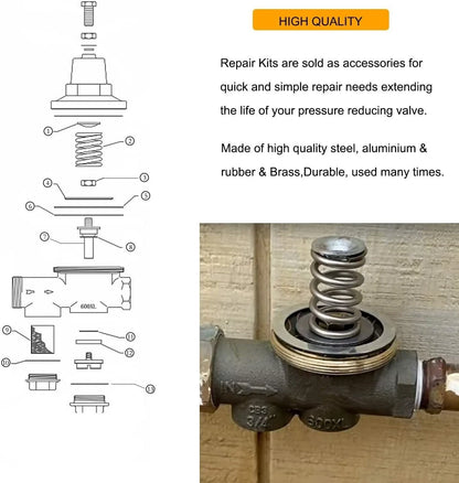 RK34-600XL Repair Kits for Zurn 600