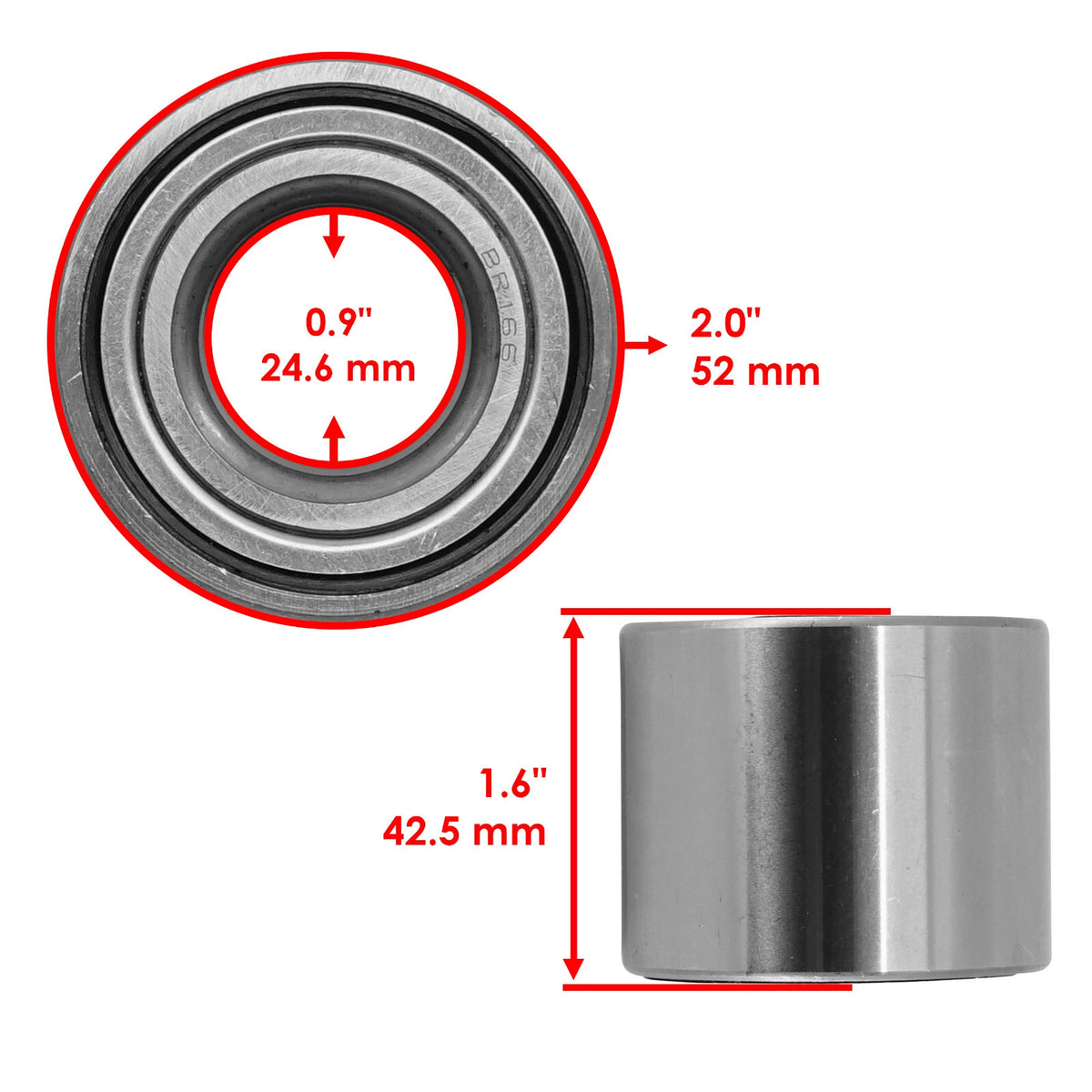 Ball Bearing for Kawasaki (92045-1411, 92045-0107, 92045-0021, 92045-0028, 92045-0102)