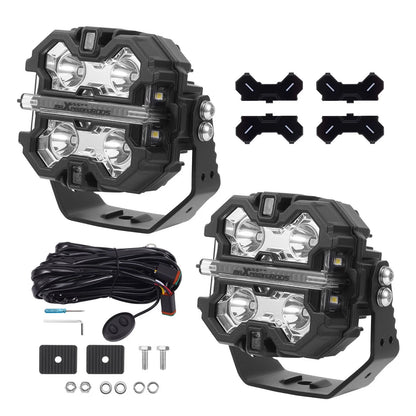 3.5" 160W LED Pods Work Light Bar for ATV (Offroad)