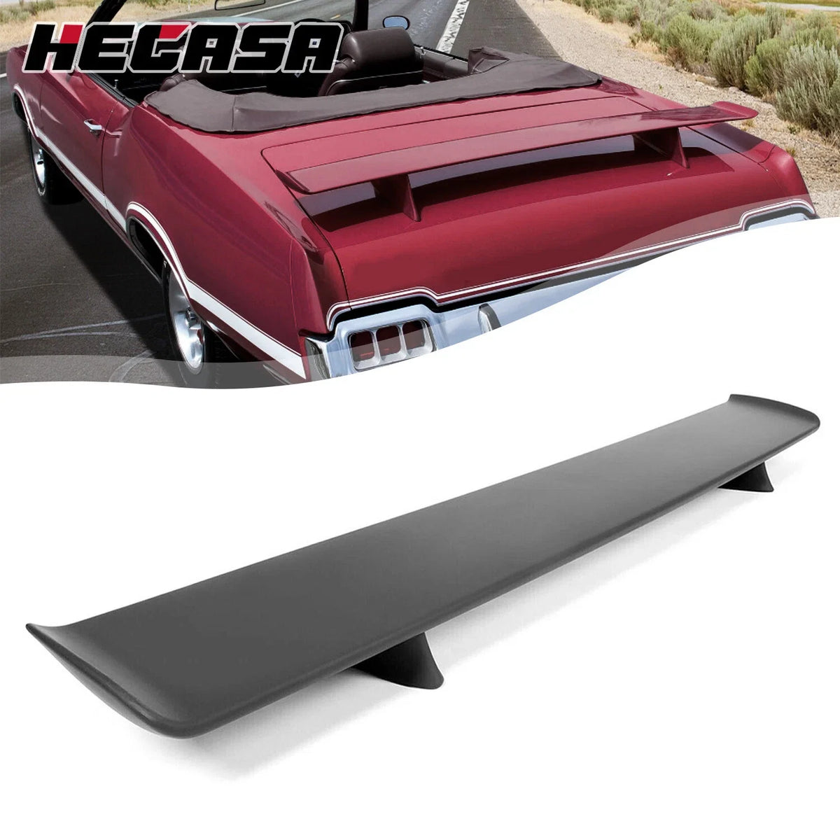 Rear Trunk Spoiler for Oldsmobile Cutlass 68-72 / Oldsmobile 442 68-71