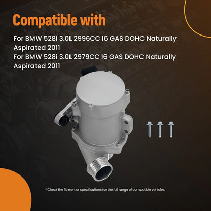 Electric Water Pump Assembly for BMW 528i, X3 (2011–2012) 11517583836