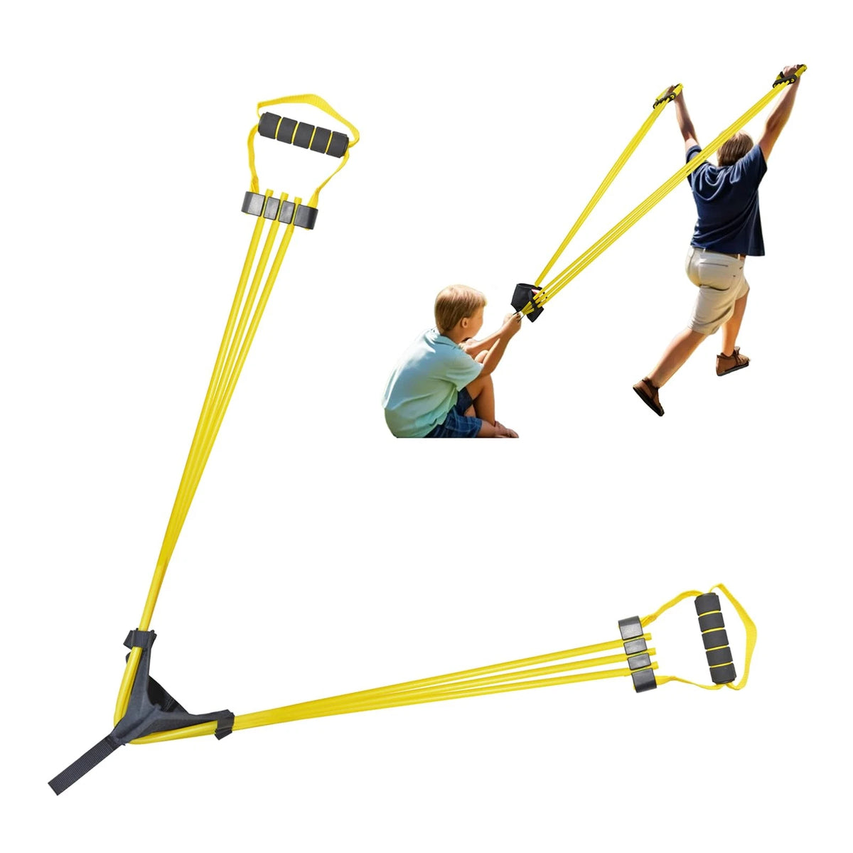 Water Balloon Launcher Slingshot for Adults (2026) - Yellow Upgrade