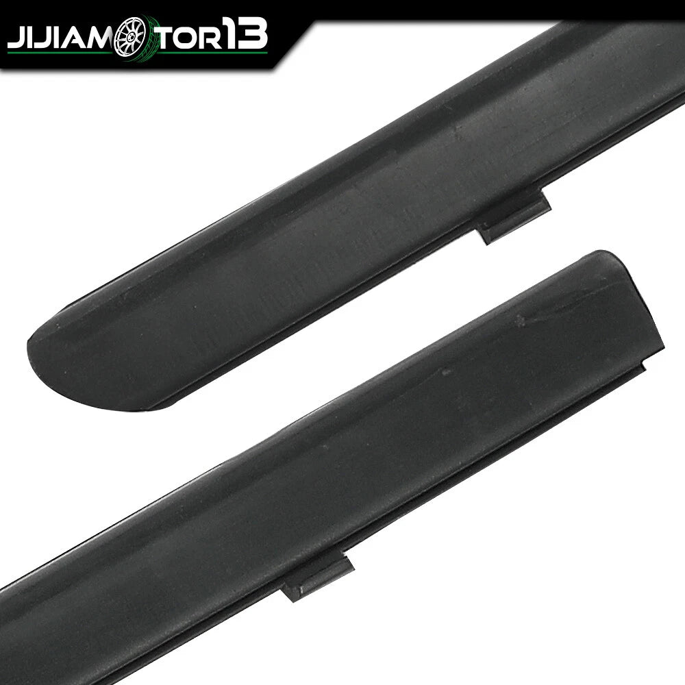 Set of 2 Window Sealing Strips for Blazer Jimmy S10 Sonoma (J-02ETR4506ABK, 6038475, 6038476)