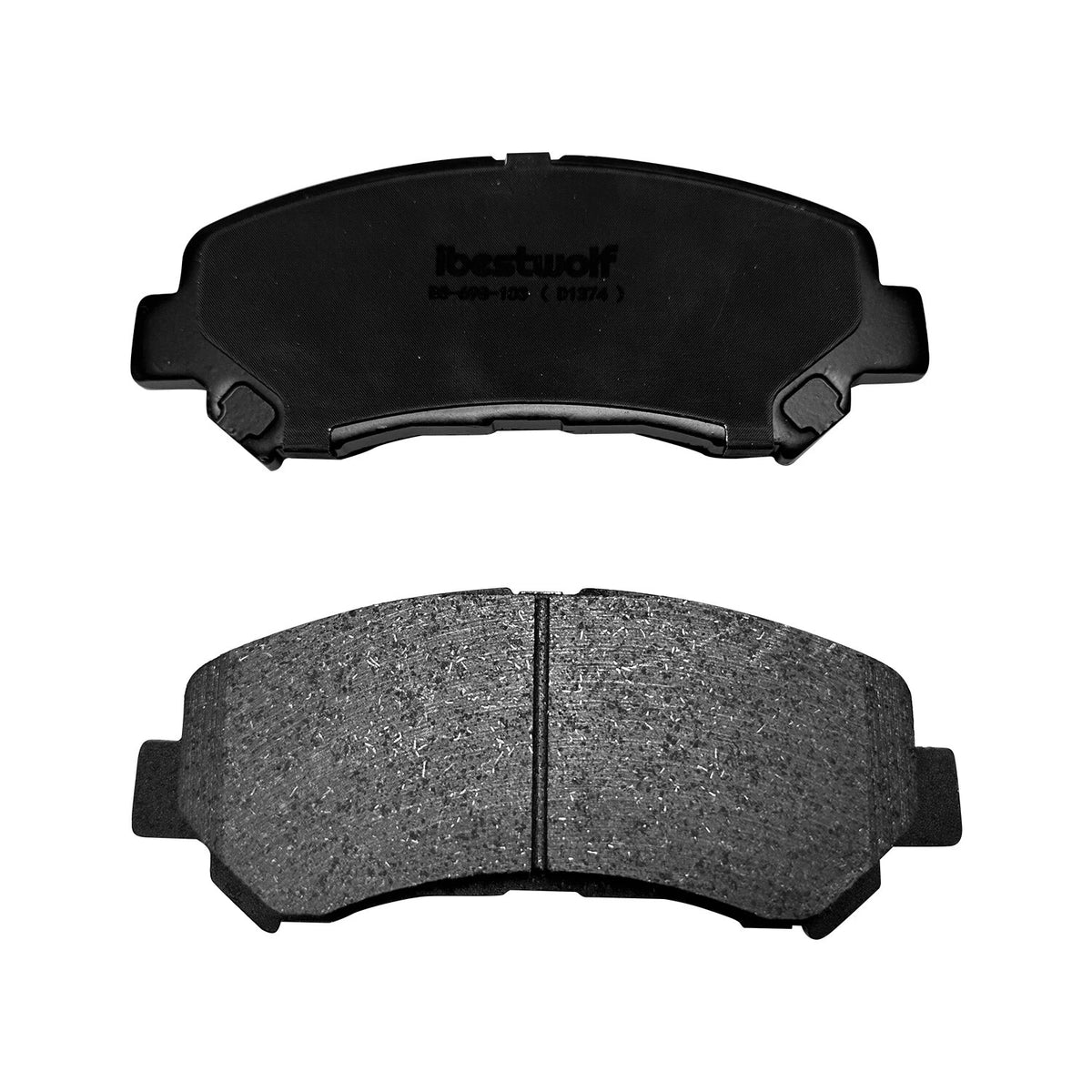 Set of 4 Front Ceramic Brake Pads for Nissan Juke Maxima Sentra Rogue (P-1374, D1374)