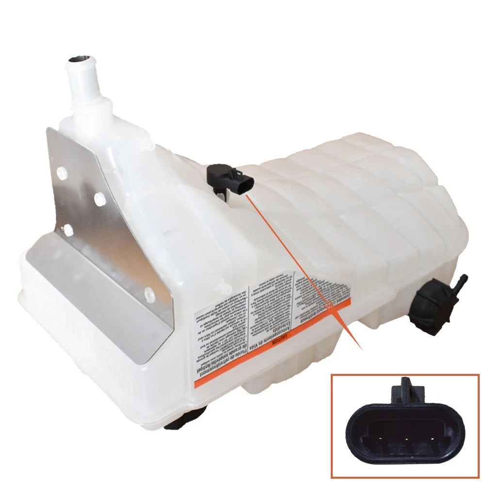 Coolant Reservoir Tank with Cap & Sensor for Peterbilt 365 (2008–2011) - 6035403, BCK62689K