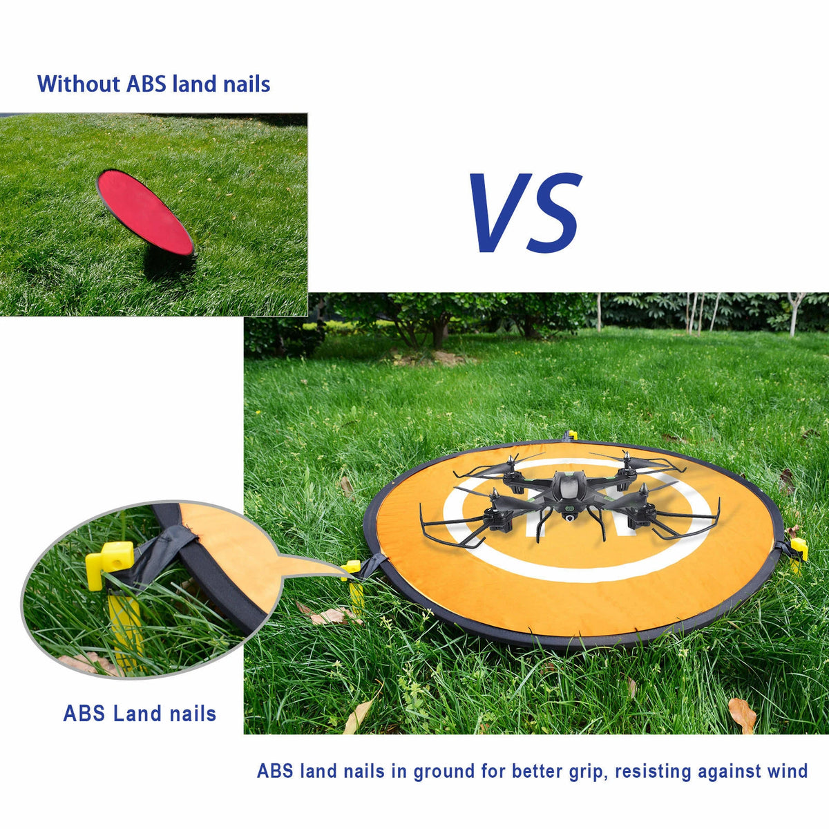 55CM Foldable Waterproof Landing Pad for DJI Mavic Pro (2016–2023)