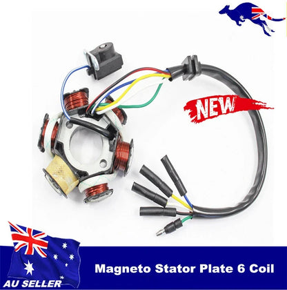 Magneto Stator Plate for 50cc/70cc/90cc/110cc ATV Quad Dirt Bike