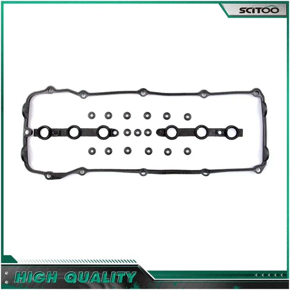 Valve Cover Gasket Kit for BMW E39 E46 E60 X3 525i 530i L6 2.5L 3.0L (2002–2005)
