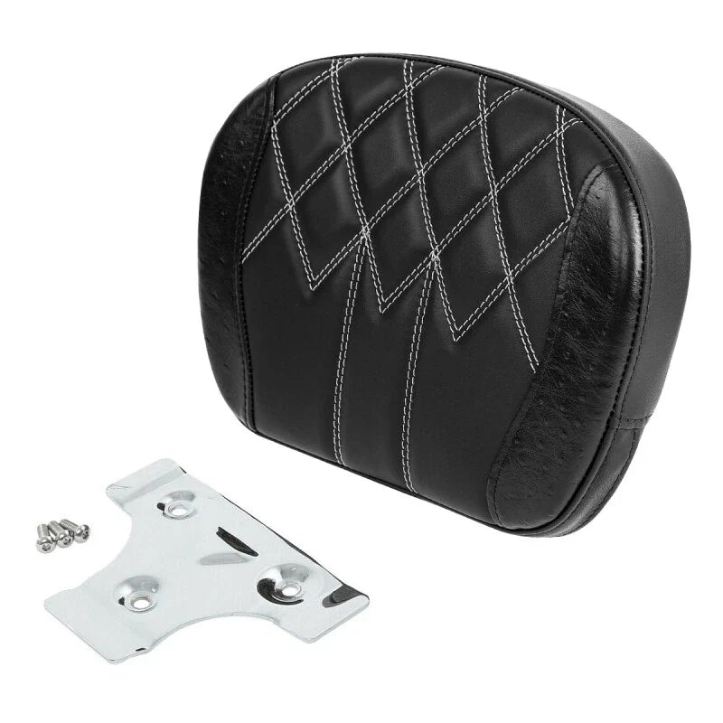 Sissy Bar Passenger Backrest Pad for Harley CVO Road King Electra Glide (2014–2023)