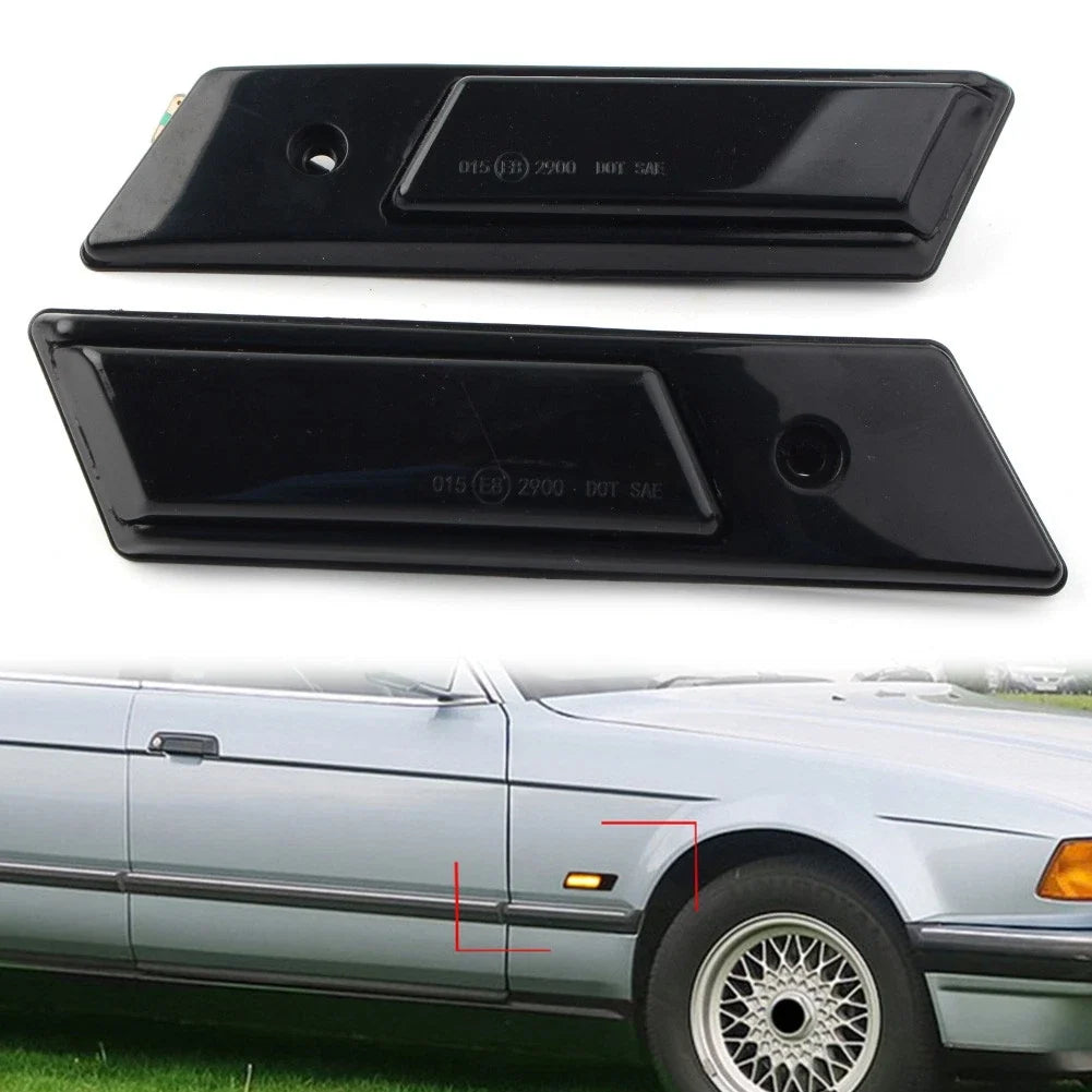 Dynamic LED Side Marker Turn Signal Light for BMW 3 5 7 Series (E36 E34 E32)
