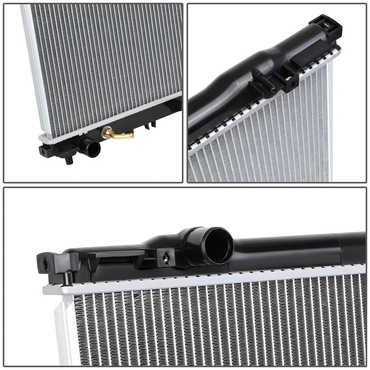 Aluminum Core Cooling Radiator for Kia Sorento 2003–2006 DPI 2585