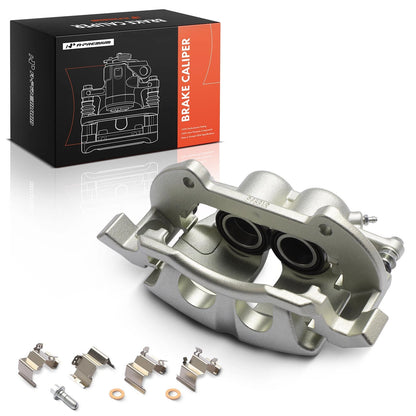 Front Right Brake Caliper with Bracket for Volkswagen Atlas (2018–2023) - 3QF615124A, SC8012, 19-B7523