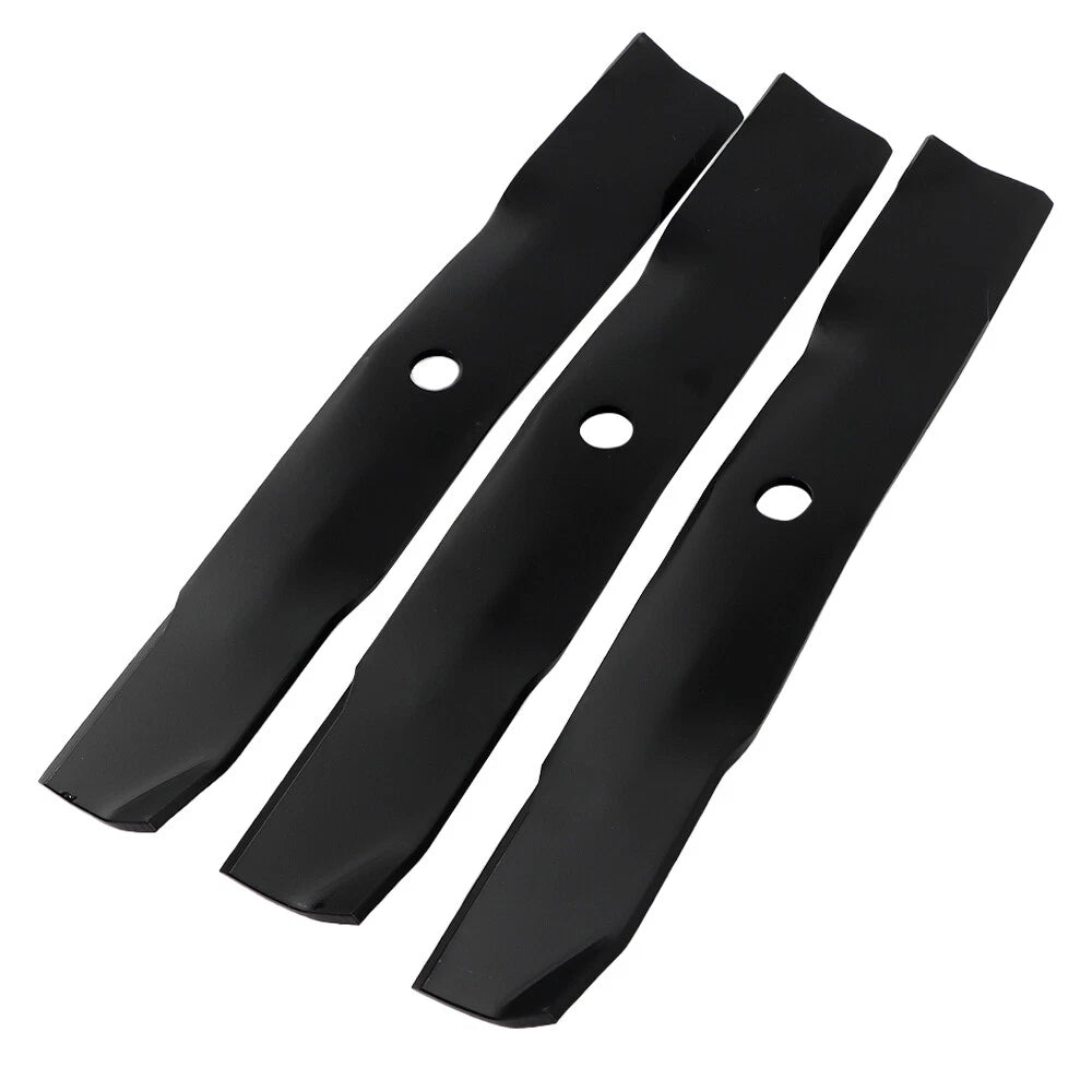 3PK Lawn Mower Blades for John Deere Z425 GX335 GX345 (48" Deck)