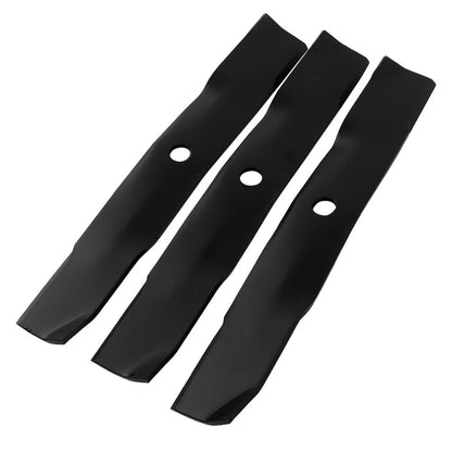 3PK Lawn Mower Blades for John Deere Z425 GX335 GX345 (48" Deck)