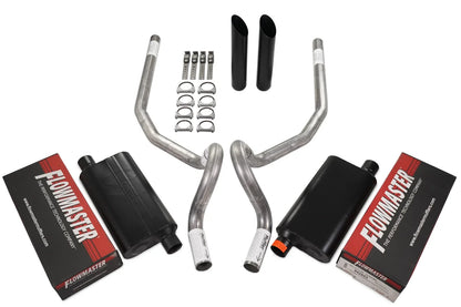 2.5" Dual Exhaust Kit for GM G Body (1978–1988) - Flowmaster 50 Series DF