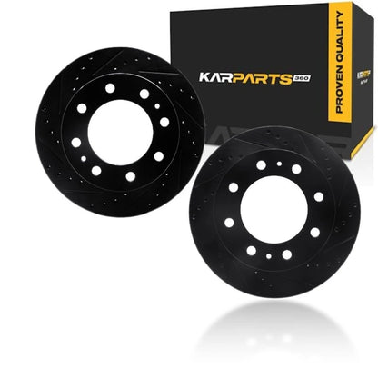 Rotor Set for Chevy Silverado 3500 HD (2007–2010) ALX-PAU-DF-8002-48012-CLA2