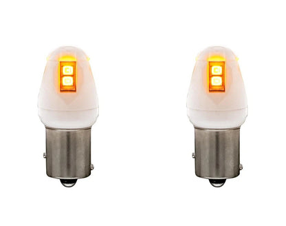 8 LED 1157 Amber Bulbs Replacement for High Power Tail Light (2010–2020)
