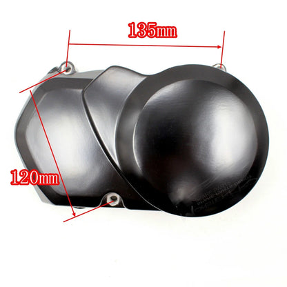 Black Magneto Engine Cover Left Side for Atomik Pit/Dirt Bike (125cc-160cc)