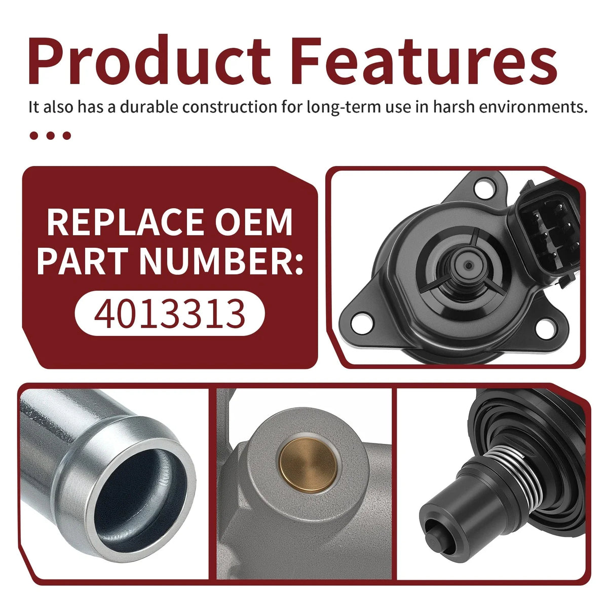 Idle Air Control Valve Kit 4013313 for Polaris Sportsman XP 850 (2012–2014)