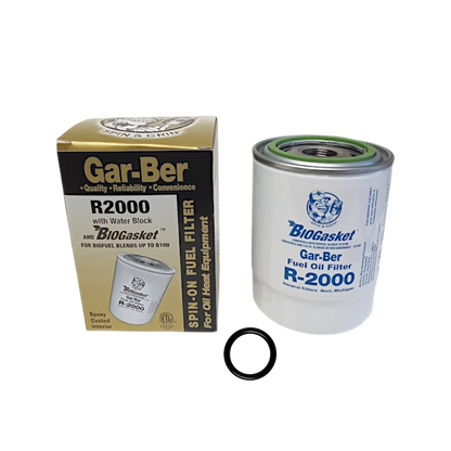 R-2000 Spin On Furnace Fuel Oil Filter Cartridge for Garber