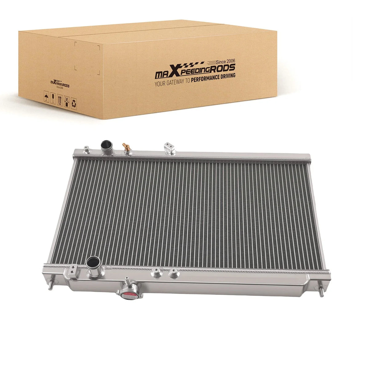 Aluminum Engine Coolant Radiator 2Row for Acura Integra MT (1994–2001)