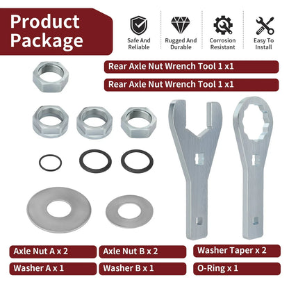 41mm Rear Axle Nut Wrench Tool for Honda Rancher 420 TRX420FM (2007–2013)
