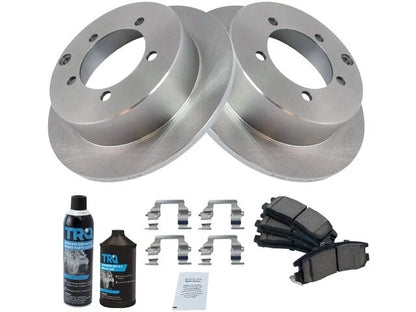 Brake Pad and Rotor Kit for Mitsubishi Galant (1994–2003) 61595PJQJ