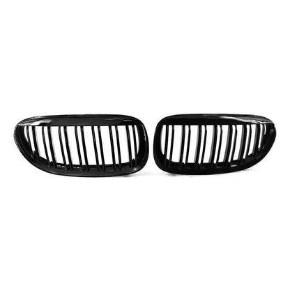 1 Pair ABS Front Kidney Grille for BMW E63 E64 650i M6 (2004-2010)