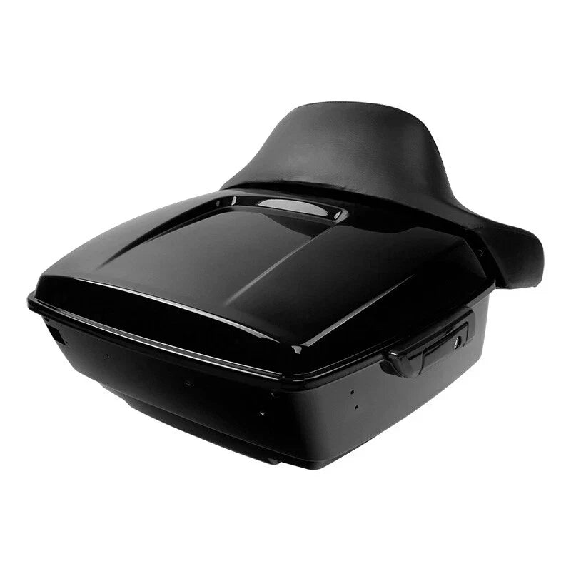 Black King Trunk Backrest for Harley Touring Road Glide (2014–2026)