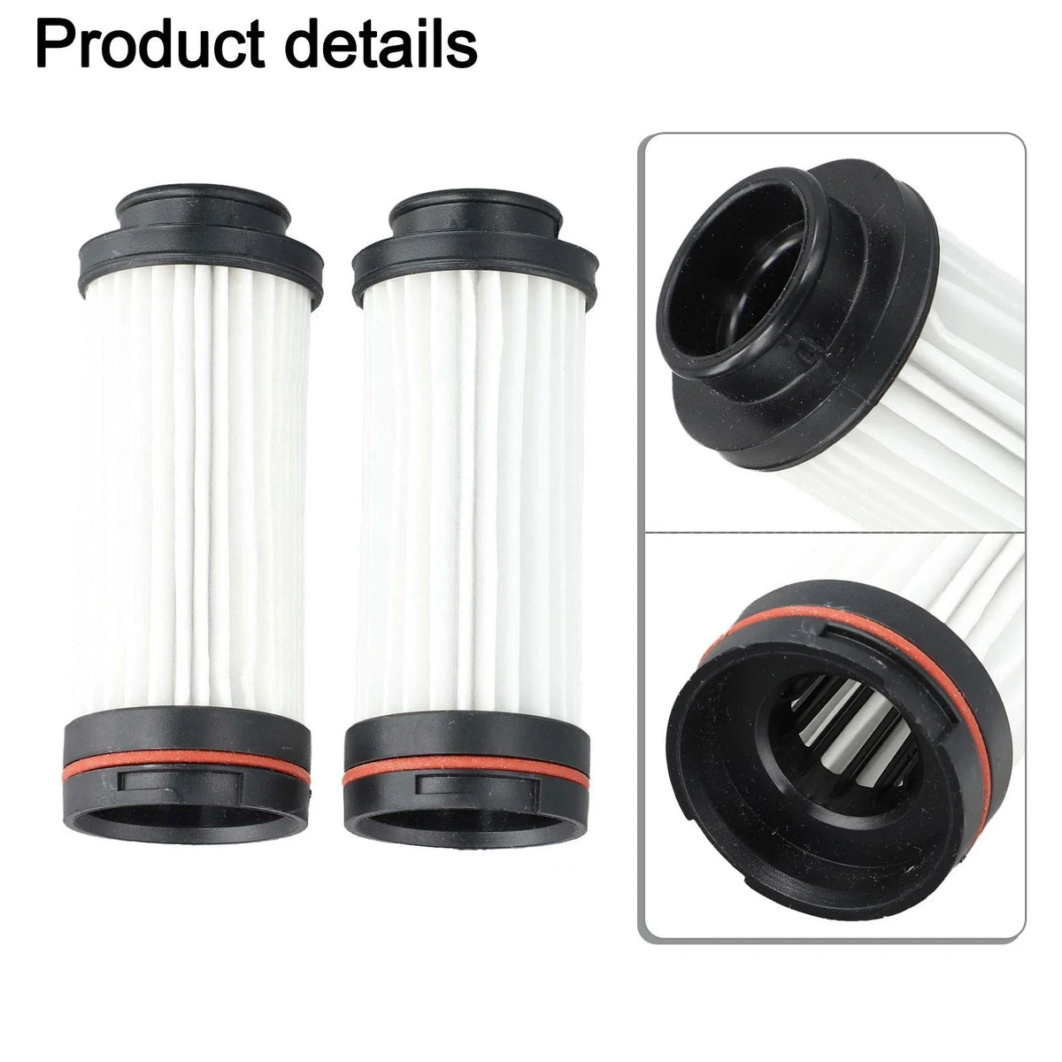 Set of 2 HEPA Filters for DEERMA VC80 Pro (2018–2023)