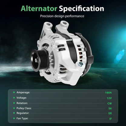 160A Alternator for Chrysler 300 (2005–2007)