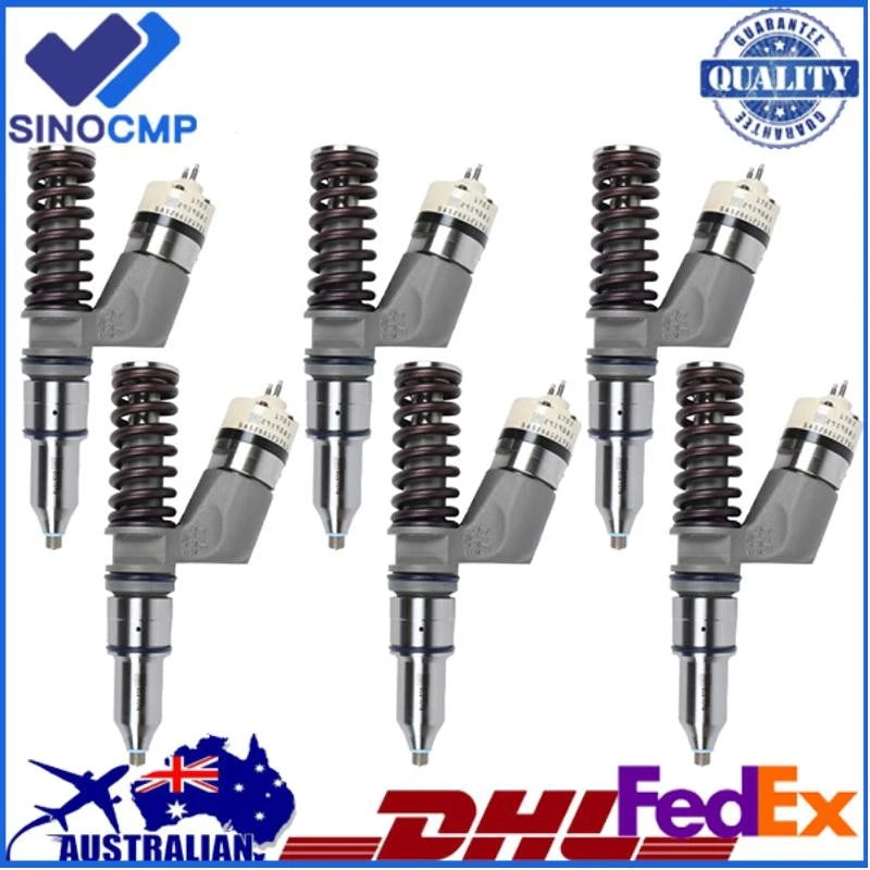 6X Common Rail Fuel Injector 295-9085 for Caterpillar C15 C18