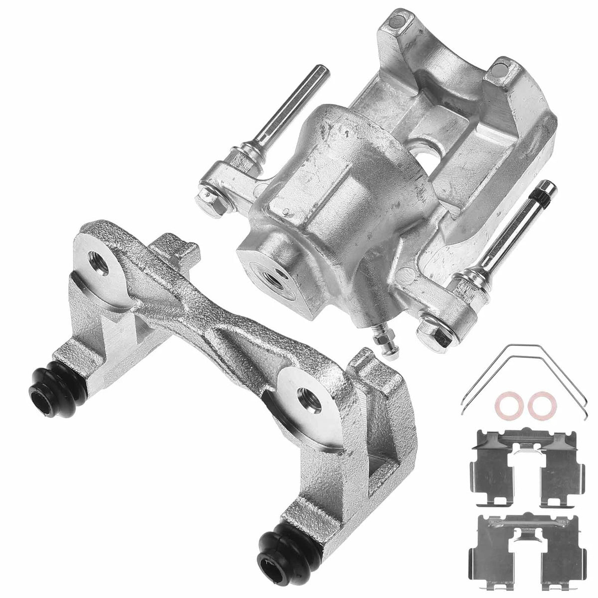 A-Premium Rear LH Disc Brake Caliper w/Bracket for Pontiac Vibe (2009–2010) 19-B6186, 19B6186