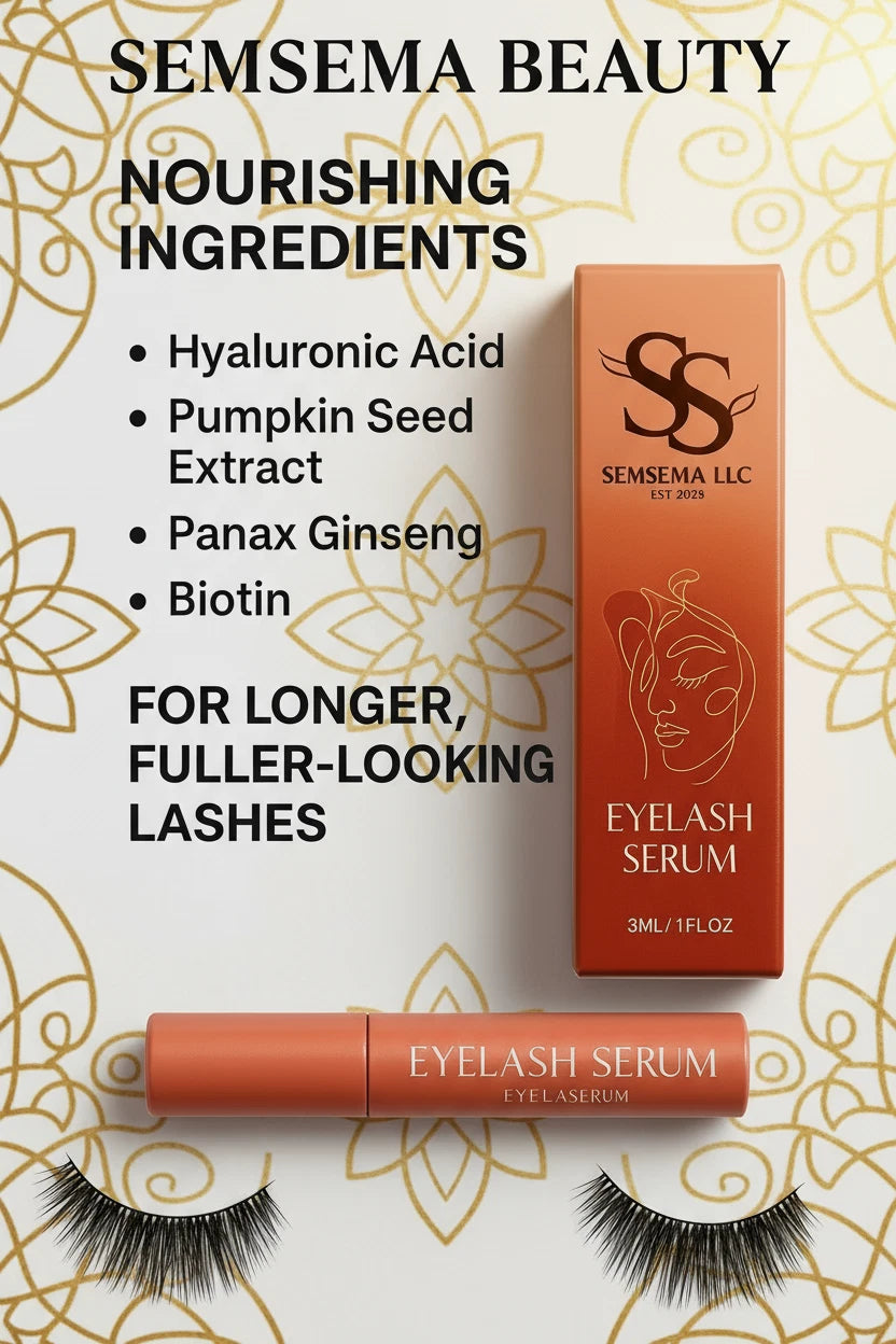 Natural Eyelash Growth Serum for Lash Enhancement (3ml)