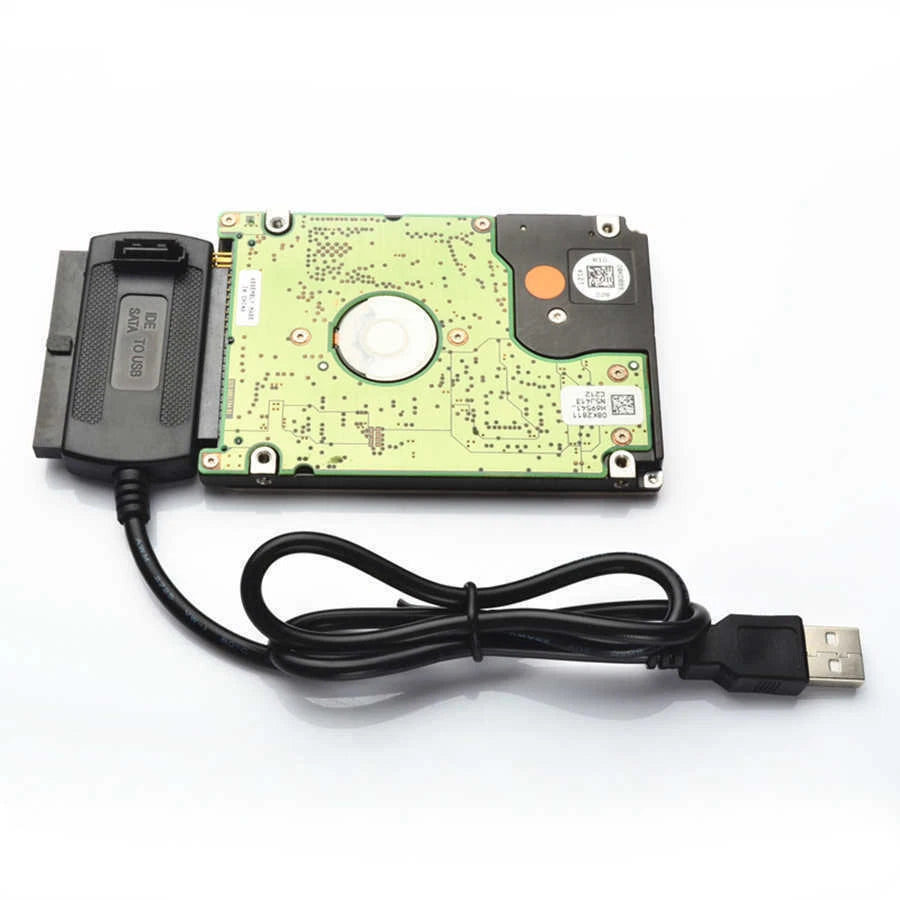 IDE SATA to USB 2.0 Adapter Cable for 2.5 3.5 Inch Hard Drive
